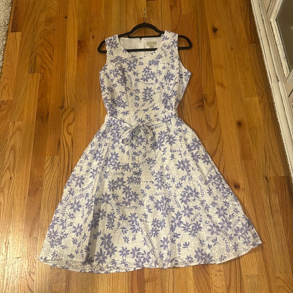 Appleseed’s Floral Eyelet Dress - Picture 1 of 6